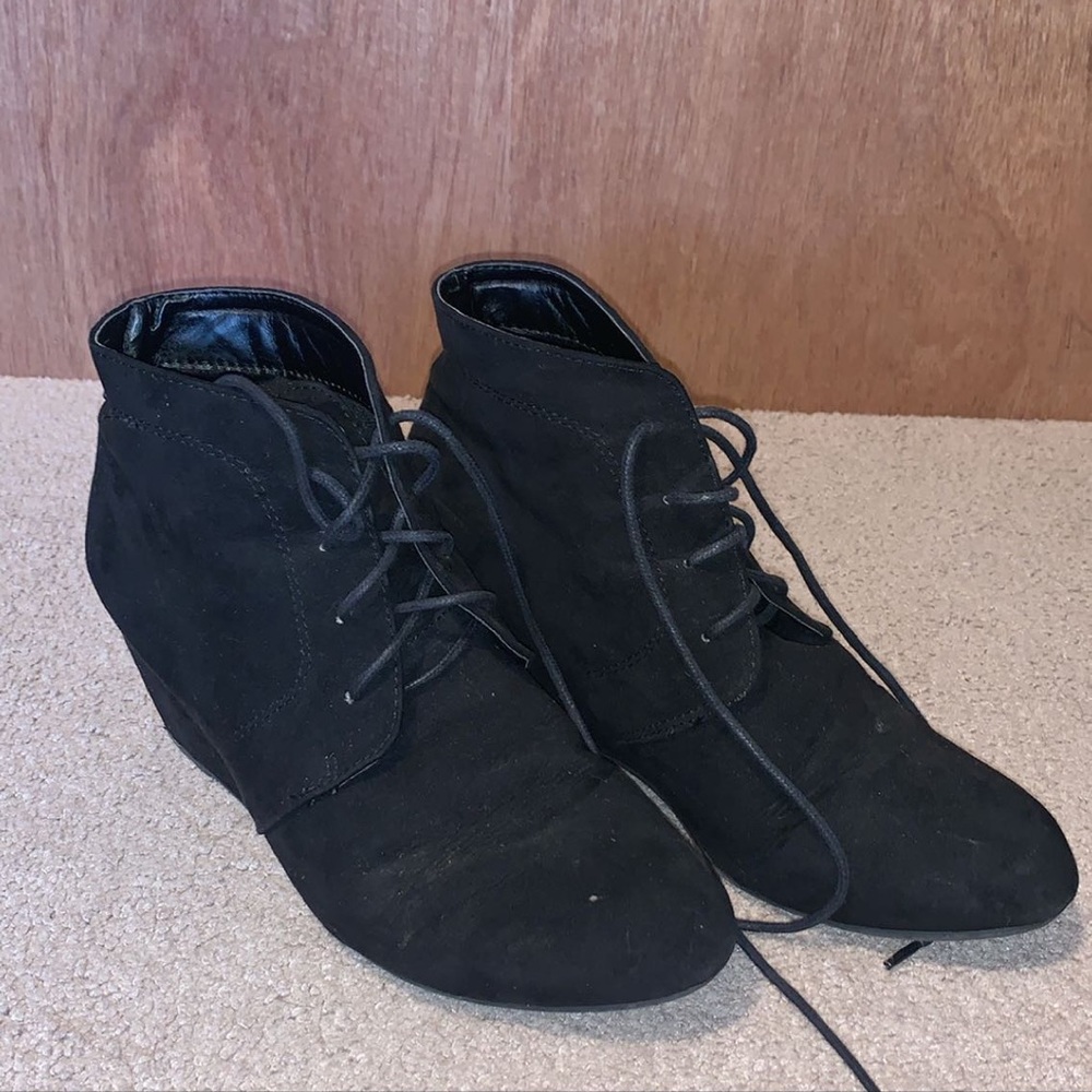 Black booties